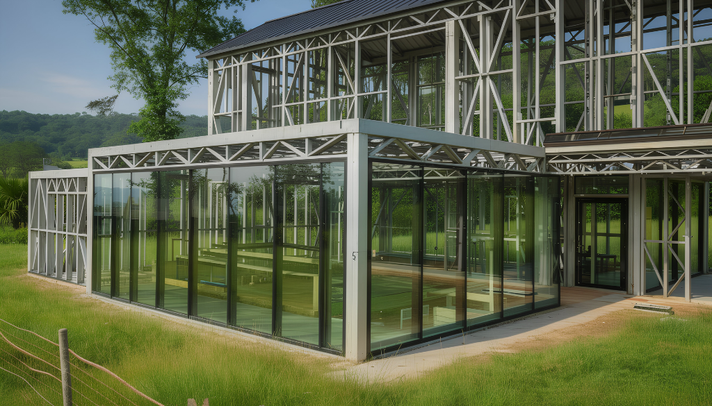 Structure métallique de maison familiale par BatiSteel