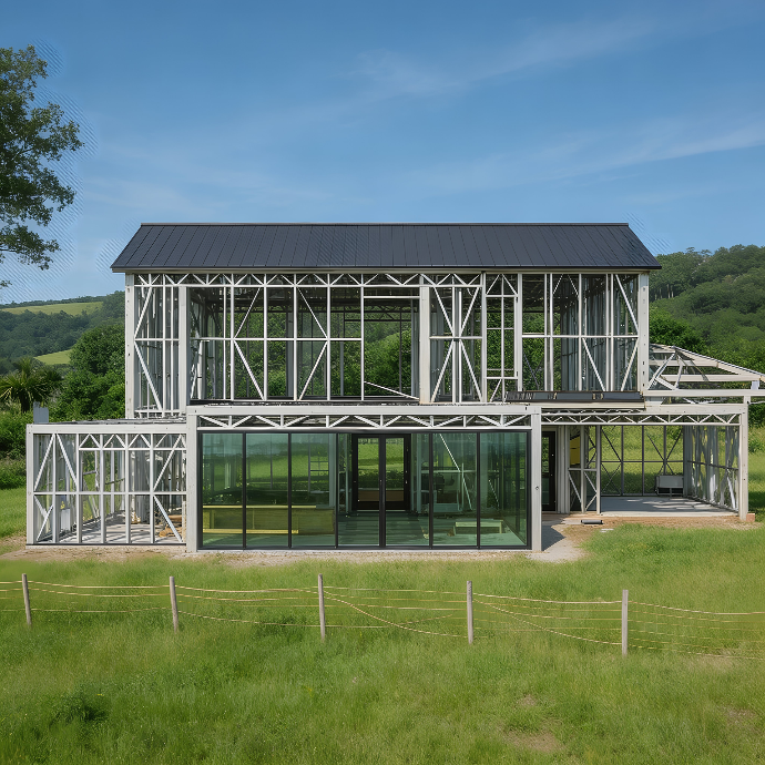 Maison en ossature métallique par BatiSteel